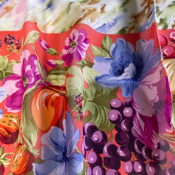 Gucci Oversized Silk Chiffon Shawl Wrap Oversized Scarf EUC - Picture 4 of 14